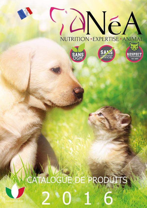 Catalogue produits NéA — Gammes chien & chat